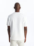 LC Waikiki Crew Neck Short Sleeve Men's Textured T-Shirt